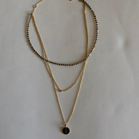 ME to WE Three layer necklace Goldtone NWOT - Picture 6 of 12